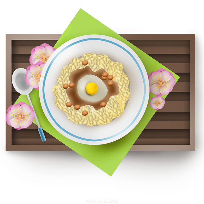 美食插画PNG图片