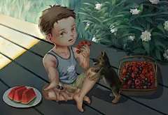 盗墓笔记_安二圈_盗墓笔记圈插画_网易GACHA二次元社区 #同人# #壁纸# #插画#