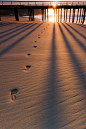 Footprints, Avila Beach Pier, California
photo via infinity 