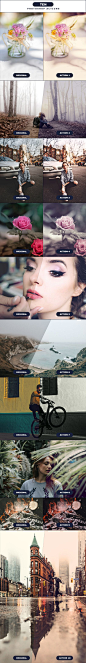 TEN - #Photoshop Actions - #Photo Effects #Actions Download here:  https://graphicriver.net/item/ten-photoshop-actions/19531388?ref=alena994