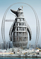 企鹅图书出版社的广告——2013年纽约广告节金奖(原图尺寸：542x768px)