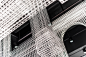 design Interior architecture Display Installation Art shop White black object half
