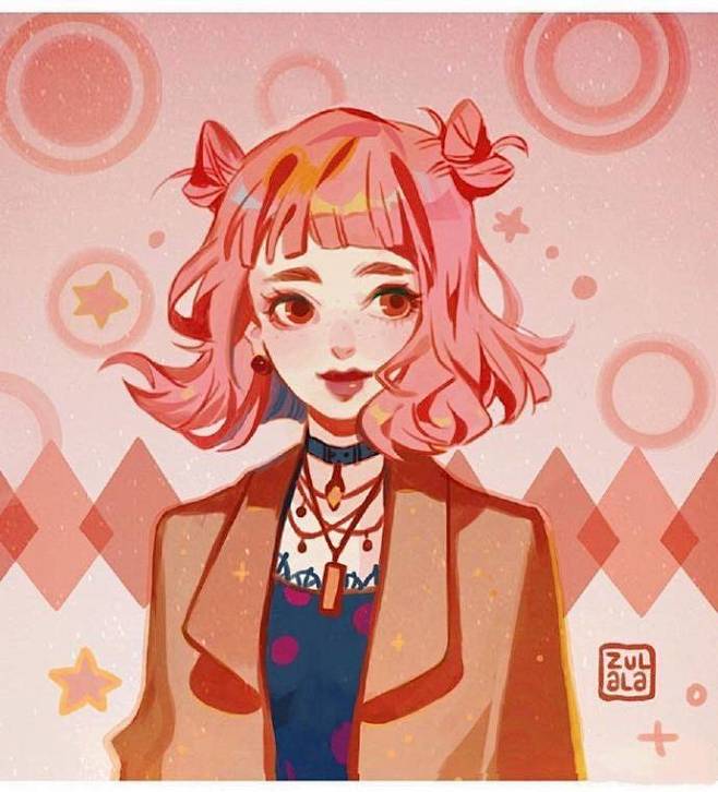 甜甜的女孩

ins：zulala_l ...