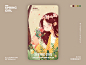 Spring Girl : #y园糖插画打卡21天#每日精选，公众号：y园糖插画设计
《Spring Girl》Illustration by @Weinin 
