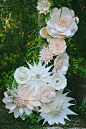 华丽的大纸花主题的婚礼灵感秀 - 华丽的大纸花主题的婚礼灵感秀婚纱照欣赏
