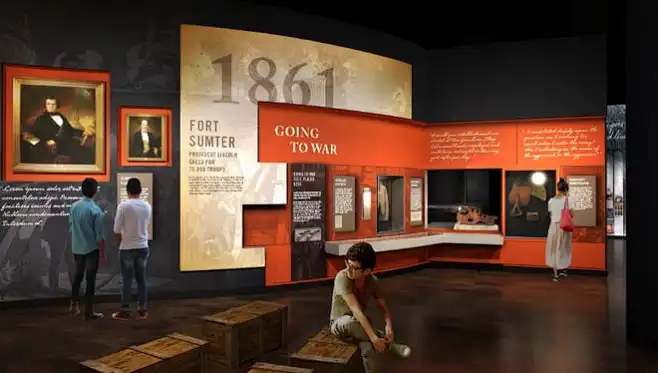 Inside view: the new Tennessee State Museum-花瓣网
