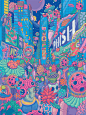 [cp]SOGO Hong Kong 艺术插画  by:SANGHO BANG ​​​[/cp]