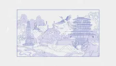 橘猫x老冯家酱料食品包装设计国风手绘插画伴手礼