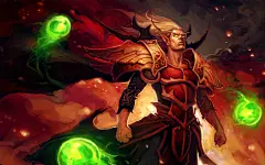 游戏《魔兽世界》英雄人物高清桌面壁纸