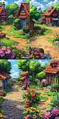 zhihai_A_simple_cartoon-style_game_background_for_Anland_Dream__1