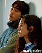 南柱赫 × 韩志旼 
Marie Claire Korea韩国嘉人一月开年刊，两人带着合作的新片《Jose与虎与鱼们》亮相，温暖舒服的冬日画报~ ​​​​