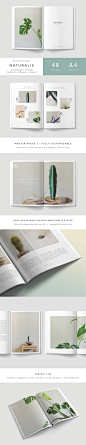 N A T U R A L I S Lookbook / Magazine : A beautiful multipurpose image based lookbook, magazine, folio or brochure. Clean, modern and fully customisable. Ideal for publications, photography, fashion or product brochures.