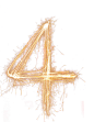 烟火特效数字4