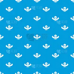 蓝色,式样,古老的,城堡,几何形状,灰色,童话故事,建筑,复古,重复