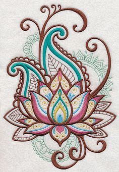 2 Mehndi Lotus Spray...