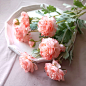 北欧【英国小露莲】假花洋牡丹贵妃陆莲茶花 植毛仿真花北欧假花-淘宝网