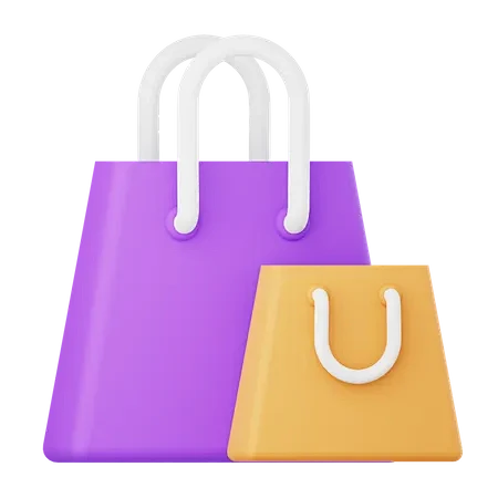 Shopping bag 3D Icon