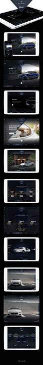 Maserati -Ghibli - Ipad app by 国外WEB灵感 - UE设计平台-网页设计，设计交流，界面设计，酷站欣赏