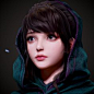 其中包括图片：Little girl in blue hat, Xiaolin Tian