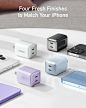 Anker Nano Pro v2 : Discover the best fast chargers for the new iPhone & other Apple devices. Compact 20W USB-C chargers with advanced safety features.