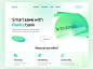 Bank Website by Jaber Elferkh on Dribbble