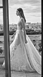 eisen stein fall 2020 bridal thin strap deep diamond neck full embellishment romantic soft a  line wedding dress backless chapel train (4) sdv