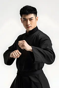 中华武术人物摄影图
