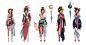 'HERO ARENA', Jong Min Lee : Character artworks for ver. Alpha 
canceled... 
Thumbage