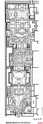 北方皇家园林平面图（故宫、圆明园、颐和园、承德避暑山庄等）