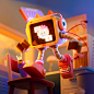 3D 3d art after effects cartoon cinema 4d motion graphics  octane