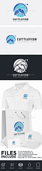 墨鱼标志——动物标志模板Cuttlefish Logo - Animals Logo Templates敏捷、动物、动物、水生、蓝色、品牌、品牌、墨鱼、鱼、食物、墨水、吉祥物,海洋,章鱼,海,海鲜,鱿鱼,游泳,触手,水,水的动物 agile, animal, animals, aquatic, blue, brand, branding, cuttlefish, fish, food, ink, mascot, ocean, octopus, sea, seafood, squid, swim, tent