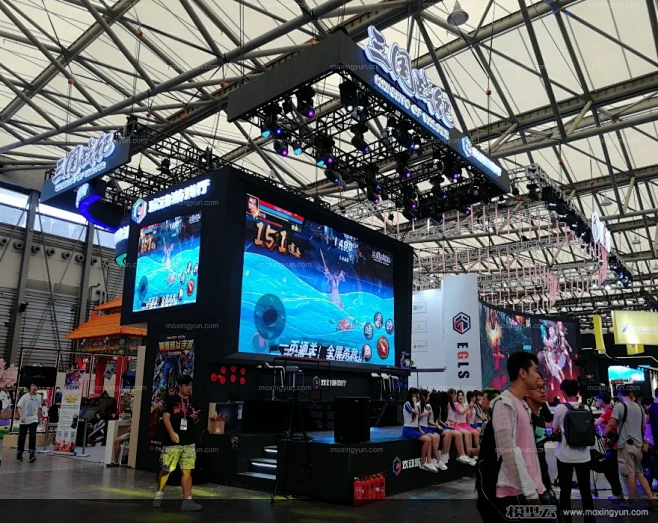 2018上海chinajoy中国国际数码互动娱乐展览会展会现场照片-花瓣网