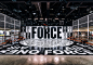 Nike Set Up An Awesome "Force Court" At ComplexCon - SneakerNews.com : For Nike, the iconic Air Force 1 took center stage at ComplexCon this past weekend, with an epic build-out celebrating one of the most important sneakers of all-time. Nike Sp