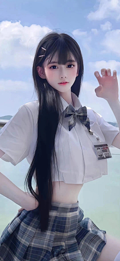 凌落斌采集到jk小姐姐