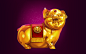 2D art casino chest Computer graphic digital artist Icon slot coin flower gold
