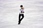 2018 Winter Olympics Japan Yuzuru Hanyu in action during Men's Single Free Skating Finals at Gangneung Ice Arena Hanyu wins gold Gangneung South...