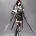 女战士