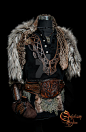 Viking inspired male set by Deakath