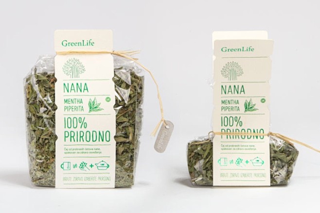 GreenLife Tea packag...