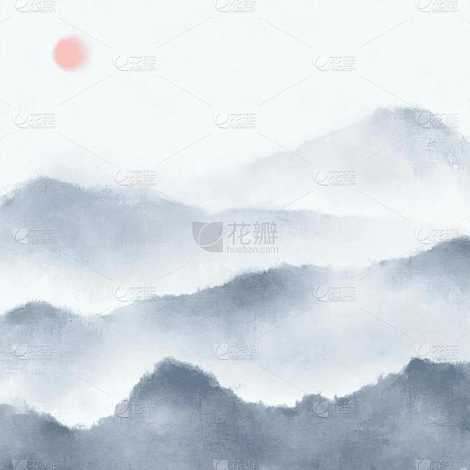手绘-背景套系-中国风主题