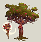 Tree Mothers and Plant Babies, Moniek Schilder : Just some pregnant tree ladies I did as a personal project.