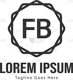 模板,品牌名称,极简构图,边框,商务,字母,信函,现代,市场营销,复古