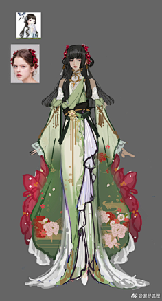 时装参考-花瓣网|陪你做生活的设计师 | 古装古风汉元素 | 黑衣女子杀手风