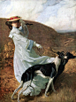 C. W. Furse--Diana of the Uplands .Tate Gallery, London、