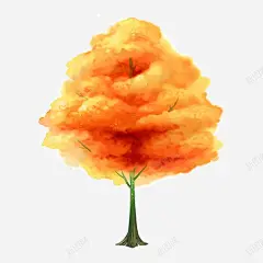 手绘树木高清素材 png 页面网页 平面电商 创意素材 png素材