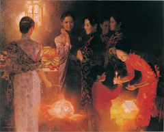 泡沬采集到画中人画集