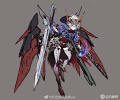 灯下影采集到机甲少女