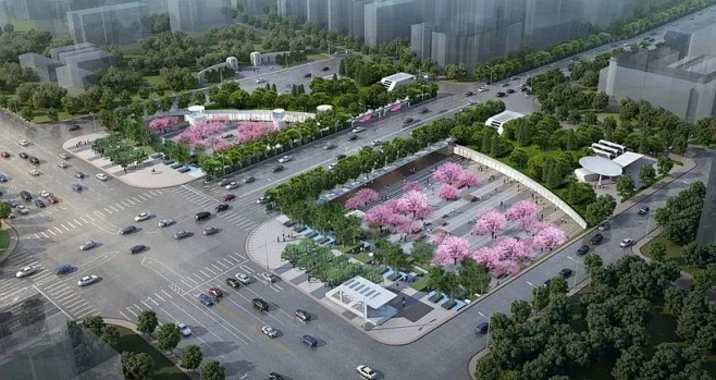 城市中轴道路-园林景观大道提质改造设计方...