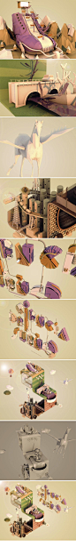 Proyecto personal _3_Ciencia del Sueño by Ariel Palanzone, via Behance: 