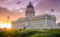 Utah State Capitol by Rick Mower